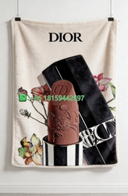 Dior Throw Blankets